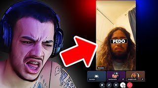 DasGasDom3 Catches Predators on Discord LIVE GONE WRONG [upl. by Ppilihp]