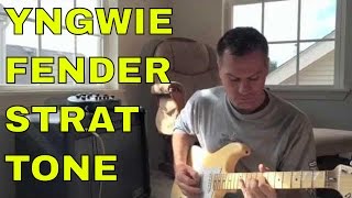 Yngwie Malmsteen  fender guitar  Scalloped fretboard explained [upl. by Eseuqcaj]