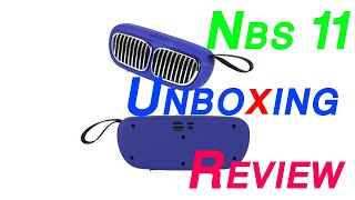 NBS 11 Wireless Speaker Unboxing Low Budget Best Speaker Bangla Review 2021 [upl. by Wack557]