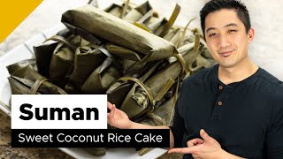 Suman Recipe Filipino Dessert [upl. by Ettezoj]