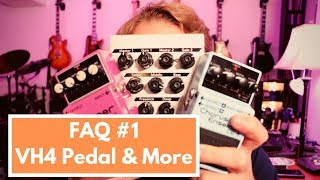 FAQ 1 DIEZEL VH4 PEDAL JONES FLANGERS amp VINTAGE TUNERS [upl. by Aihsyla]