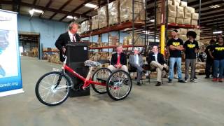 Worksman Cycles South Carolina Ribbon Cutting Ceremony  41817 [upl. by Banwell]