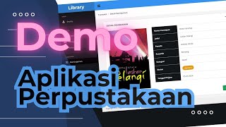 Demo Aplikasi Perpustakaan [upl. by Helene]