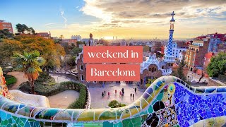 weekend trip to barcelona  ciee study abroad [upl. by Thom]