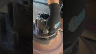 2000 Chevy 3500 truck dually brake drums replacement [upl. by Lipps620]