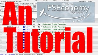 FSEconomy Beginners Planning Guide An FSE and Skyvector Basic Tutorial [upl. by Nyhagen]