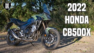 2022 Honda CB500X  Is it the best one yet [upl. by Ayikal926]