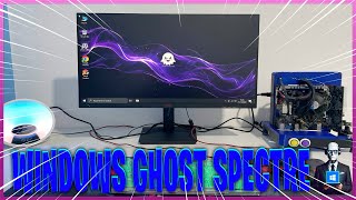 WINDOWS 10 GHOST SPECTRE SUPERLITE SE 2024 Review do meu PC humilde PC [upl. by Hayotal]