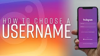 HOW TO CHOOSE A GREAT USERNAME  Instagram Tutorial [upl. by Mychal186]