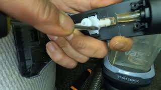 VAX ONEPWR SpotlessGo Cordless Spot Washer  Hose Pipe Repair [upl. by Bluhm827]