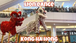 LION DANCE KONG HA HONG LIVING WORLD MALL  FULL SHOW [upl. by Gingras721]