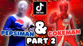 Pepsiman amp Cokeman Tiktok Compilation  Part 2 [upl. by Mikaela]