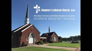 St Stephens Lutheran Church ELCA 09152024 [upl. by Yentuoc598]