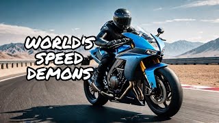 The 5 Fastest Motorbikes in the World [upl. by Mllly32]