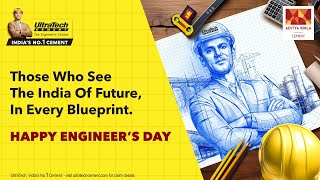 Happy Engineers Day  UltraTech Cement [upl. by Niwrad477]