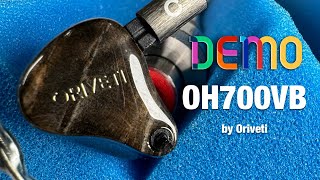 Oriveti OH700VB  Sound Demo [upl. by Nnaylrebmik]