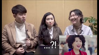 North Koreans react to Kdrama quotCrash Landing on Youquot [upl. by Einnahpets]