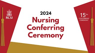 2024 Conferring Ceremony  Nursing [upl. by Ahtibat]