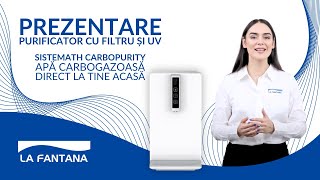 Watercooler La Fântâna Sistemath Carbopurity Apa CARBOGAZOASA la Tine Acasa [upl. by Leahcimnaj]