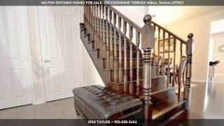 MILTON ONTARIO HOMES FOR SALE 350 COCHRANE TERRACE Milton L9T8C1 Ontario  Virtual Tour [upl. by Akemihs]