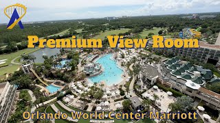 Orlando World Center Marriott Premium View Corner Room Tour [upl. by Sweeney]