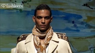 Etro Men SpringSummer 2014 Show  Milan Mens Fashion Week  FashionTV [upl. by Enoryt]