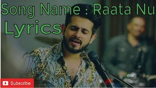 Sarmad Qadeer  Raata Nu lyrics Official Video  SQ SESSIONS 2019 [upl. by Hurff]