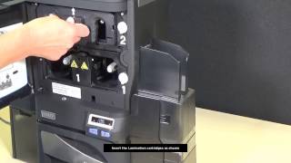 FARGO DTC4500e How to perform routine cleaning maintenance [upl. by Inihor]