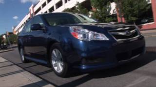 2011 Subaru Legacy 25GT first drive review [upl. by Nhojleahcim]