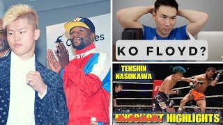 REACTION to TENSHIN NASUKAWA HIGHLIGHT  the MAN to BEAT FLOYD MAYWEATHER [upl. by Hadias]