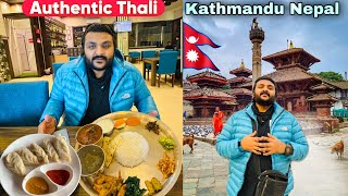 Things to do in KathmanduNepal  Famous Durbar Square Nepali Thali amp Iconic Jhol Momo  must Visit [upl. by Nos]