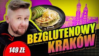 ŚNIADANIE ZA 150 ZŁ I CHRUPIĄCE ZAPIEKANKI  BEZGLUTENOWY KRAKÓW cz1  Gluten Freak gośc Gradu [upl. by Perreault]