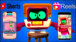 Shorts VS Reels which one is better for Brawl Stars content [upl. by Read]