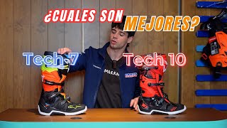 Alpinestars Tech 10 vs Tech 7 💎  Cuáles son las MEJORES BOTAS para Enduro y Cross [upl. by Htenaj]