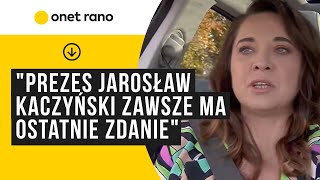 Dominika Długosz Prezes Jarosław Kaczyński zawsze ma ostatnie zdanie Ziobro się przyczaił i czeka [upl. by Ermengarde]