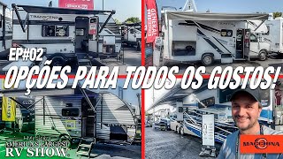 Visitei o maior evento de trailers e motorhomes dos EUA 🇺🇸 Hershey RV Show EP02 [upl. by Glen]