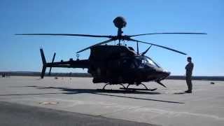 OH58D Kiowa Warrior Engine Start [upl. by Adlee]