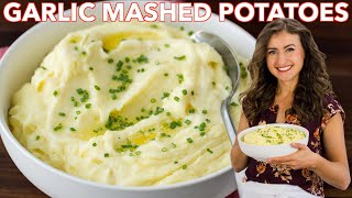 Garlic Mashed Potatoes Recipe [upl. by Dulce]