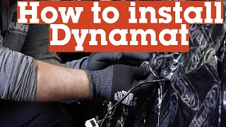 How to install Dynamat vibration damping material  Crutchfield [upl. by Lemert]