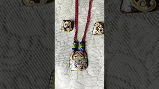 আজ বানালাম নারকেলের মালা দিয়ে jewellery art craft shorts trending minivlog [upl. by Lebbie]