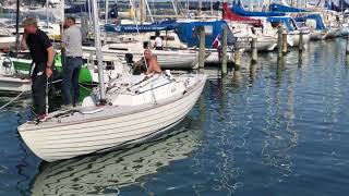 Nordic Folkboat in Denemarken [upl. by Ylerebmik]