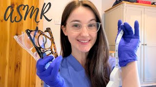 ASMR Student Optometrist Examines You amp Glasses Fitting [upl. by Audry]