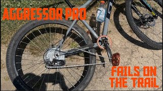 GT AGGRESSOR PRO single track ride [upl. by Cini]