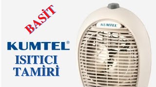 KUMTEL Fanlı ısıtıcı Tamiri  Fan heater repair  2022 DIY [upl. by Gytle]