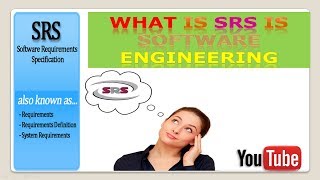 What is SRS  functional And Non functional Requirements  in Software Engineering [upl. by Gena]