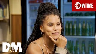 Zazie Beetz on quotAtlantaquot S4 quotNine Daysquot amp German Slang  Ext Interview  DESUS amp MERO  SHOWTIME [upl. by Ainslie]