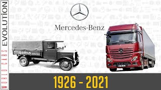 WCEMercedesBenz Trucks Evolution 1926  2021 [upl. by Goerke]