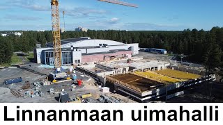 Linnanmaan uimahallin rakennustyömaa 1010 [upl. by Wolford]