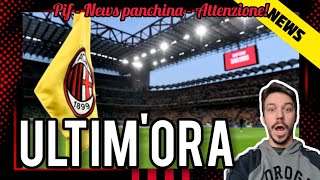 ⚠️PIF LINDAGINE E IL MILAN📣ULTIMORA PANCHINA‼️IN POLE ORA⚠️DIFFICILE DIFFICILE  Milan Hello [upl. by Elak]