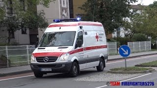 HTLF1625 FF MörfeldenWalldorf  NKTW DRK OV Walldorf [upl. by Ennywg]